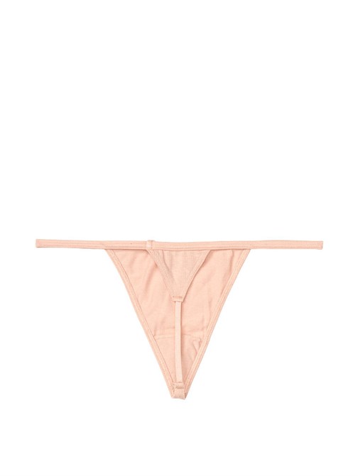 Stretch Cotton V-string Panty