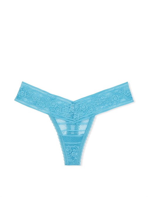 The Lacie Çiçek Şeritli Tanga Külot