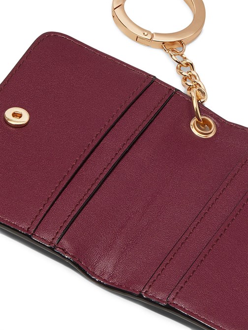 The Victoria Bordeaux Patchwork Katlanabilir Kartlık