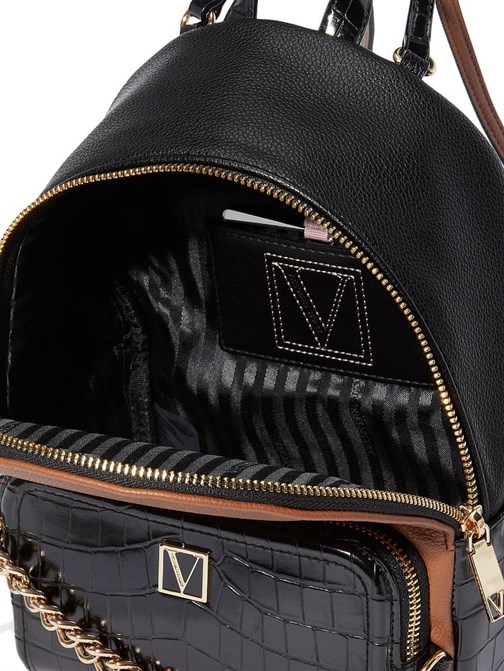 The Victoria Croc Colorblock Küçük Sırt Çantası