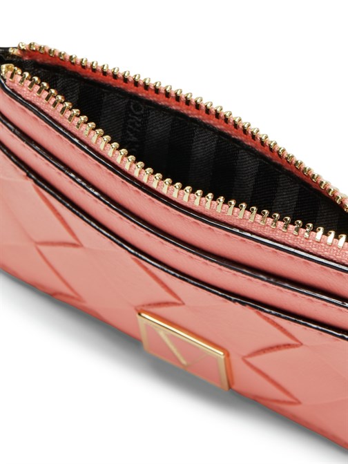 The Victoria Guava Woven Anahtarlıklı Kartlık