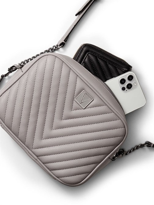The Victoria Top Zip Çapraz Askılı Çanta