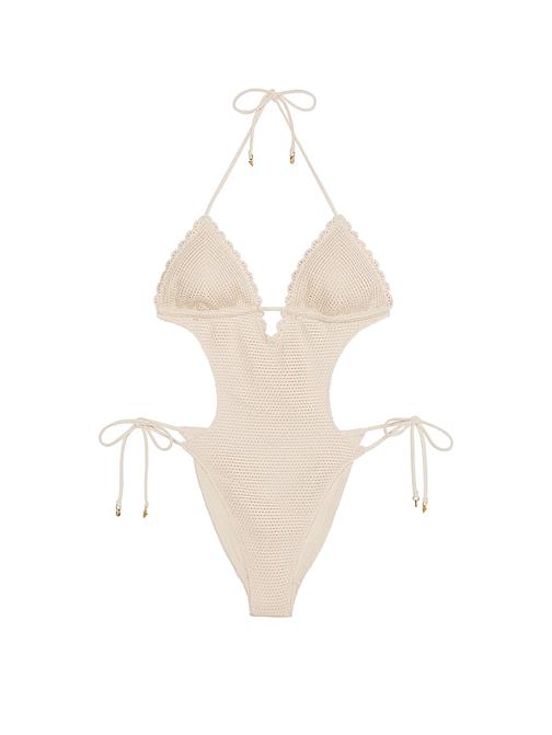 Tığ İşi Monokini Mayo