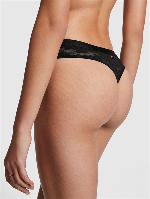 Tossed Çiçek Dantelli Tanga