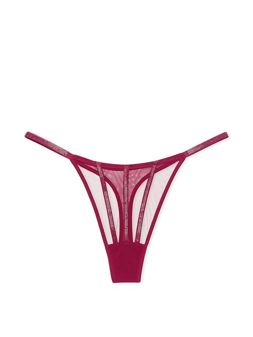 Transparan Işıltılı Tanga