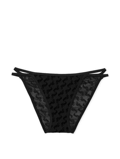 Tül Baskılı Cheeky Külot