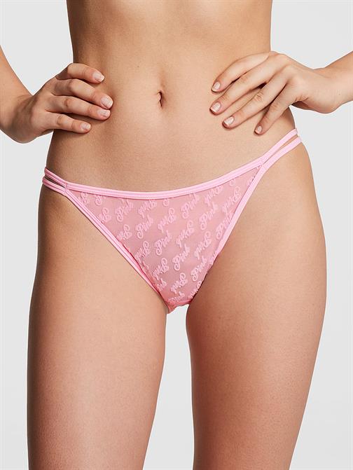 Tül Baskılı Cheeky Külot