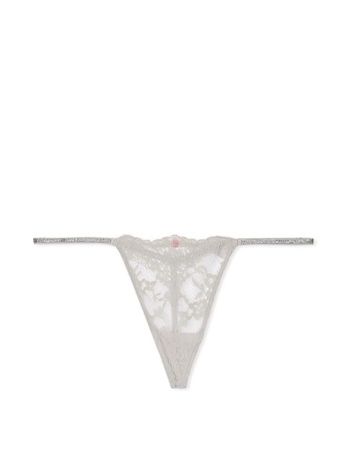 Twinkle Askılı Dantelli V-String Külot