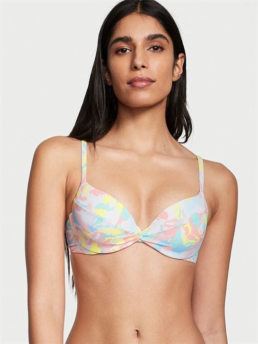 Twist Çıkarılabilir Push-Up Bikini Üstü
