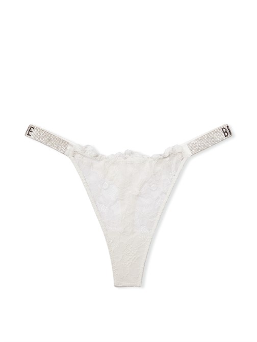 Very Sexy Bombshell Işıltılı Askılı Dantel Tanga Külot
