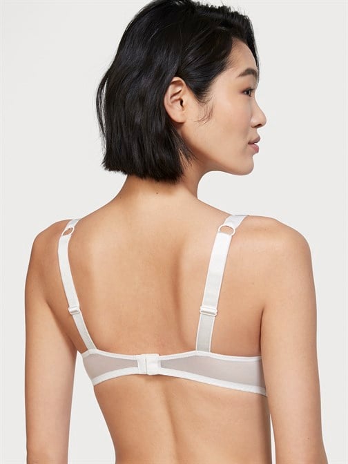 Very Sexy Dantelli Işıltılı Askılı Push-Up Sütyen