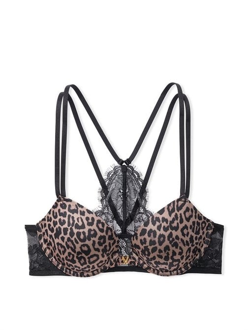 Very Sexy Sırtı Dantel Önden Kapamalı Push-Up Sütyen