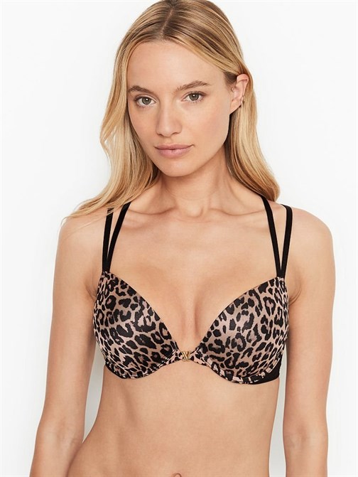 Very Sexy Sırtı Dantel Önden Kapamalı Push-Up Sütyen