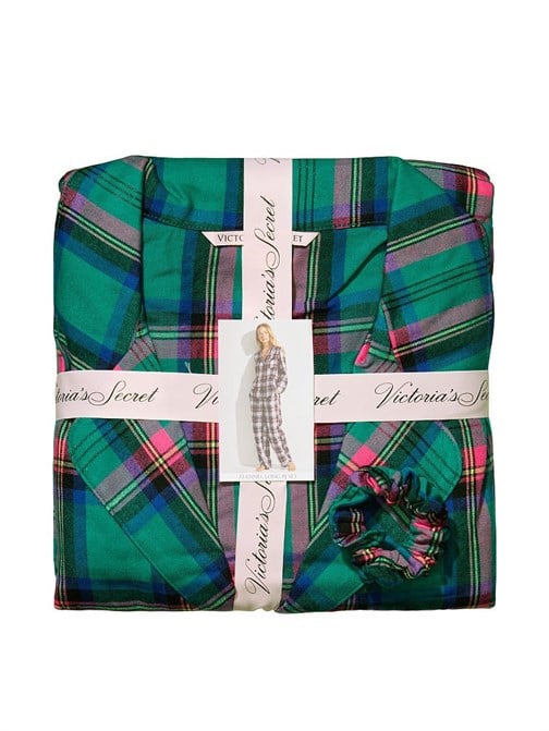 Victoria's Secret Flanel Uzun Pijama Seti