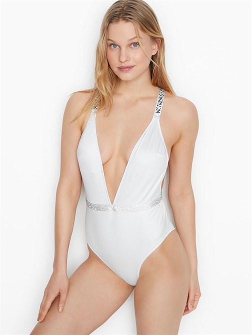 Victoria's Secret Işıltılı Askılı Montanita Kaldırıcı Tek Parça