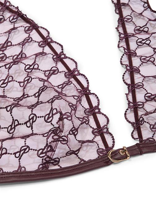 VS Logo İşlemeli Üçgen Bralet