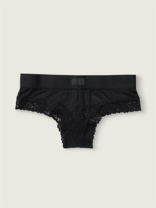 WEAR EVERYWHERE YAZILI DANTELLİ CHEEKSTER KÜLOT