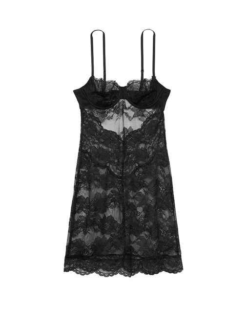 Wicked Astarsız Esnek Dantel Kaplı Mini Slip
