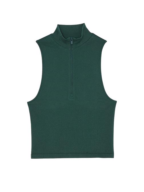 Winter Seamless Yarım Fermuarlı Atlet