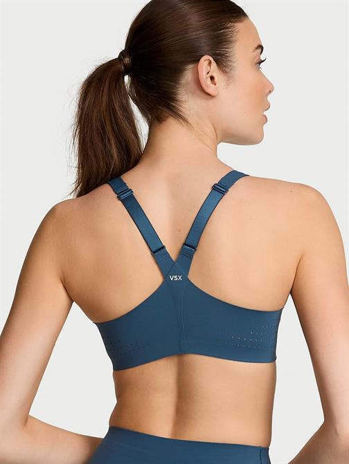 Yeni Stil! Featherweight Max Önden Fermuarlı Sporcu Sütyeni