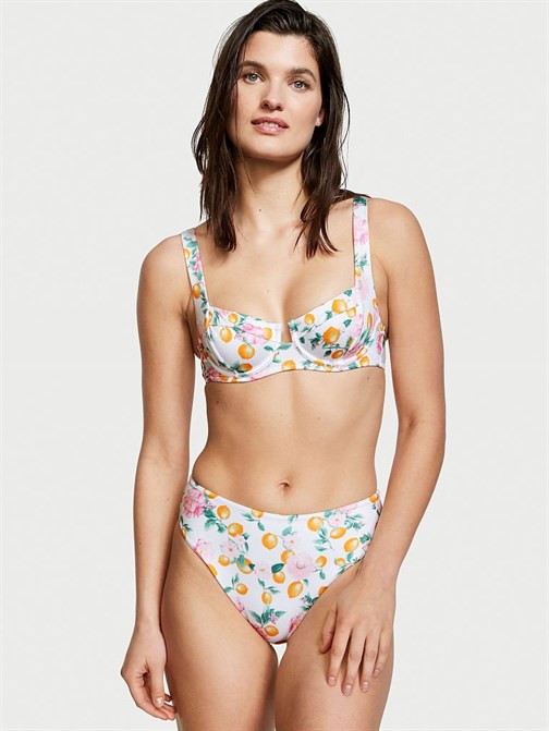 Yüksek Bel Cheeky Bikini Altı