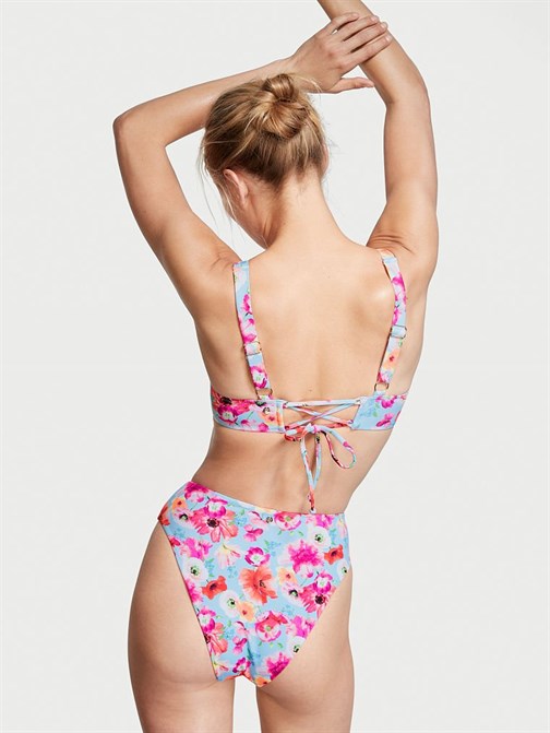 Yüksek Bel Cheeky Bikini Altı