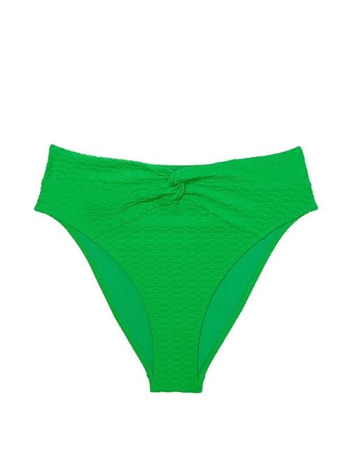 Yüksek Bel Twist Cheeky Bikini Altı