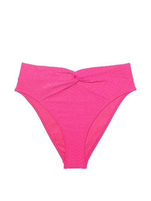 Yüksek Bel Twist Cheeky Bikini Altı