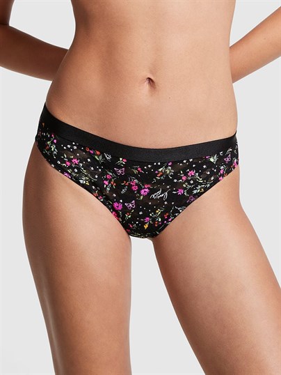 Tossed Çiçek Dantelli Tanga