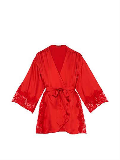 Victoria's Secret Dream Dantelli Saten Sabahlık