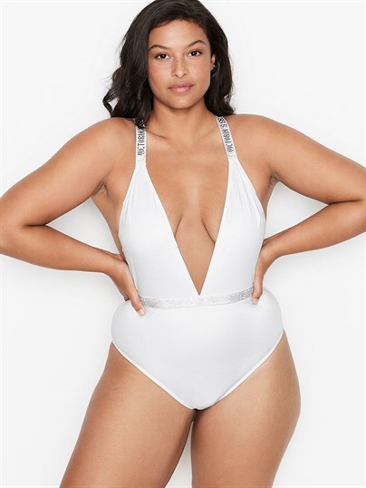 Victoria's Secret Işıltılı Askılı Montanita Kaldırıcı Tek Parça