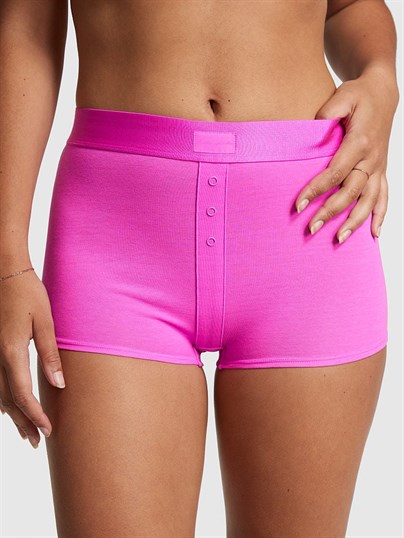 Yüksek Bel Boyshort Külot