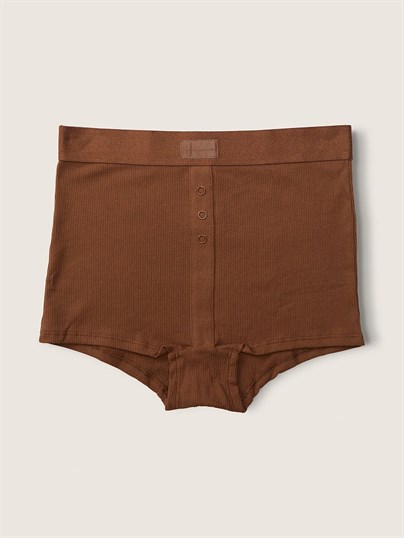 Yüksek Bel Boyshort Külot