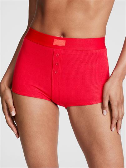 Yüksek Bel Boyshort Külot