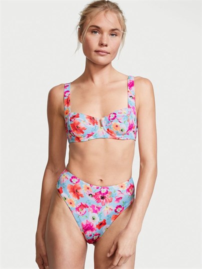 Yüksek Bel Cheeky Bikini Altı