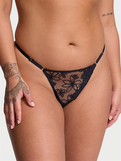 Ziggy Glam Noir Ayarlanabilir V-String Külot