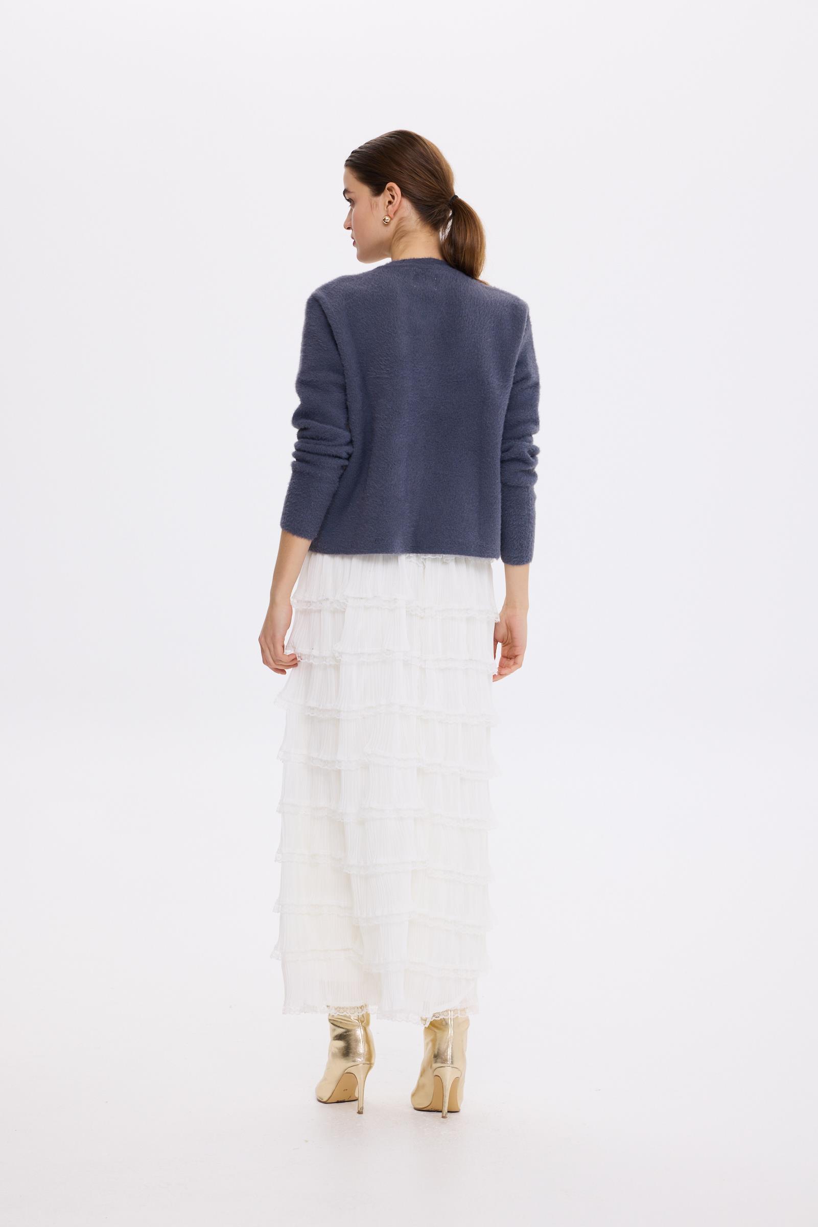 BELLİSSİMO ANGORA HIRKA ANTRASİT