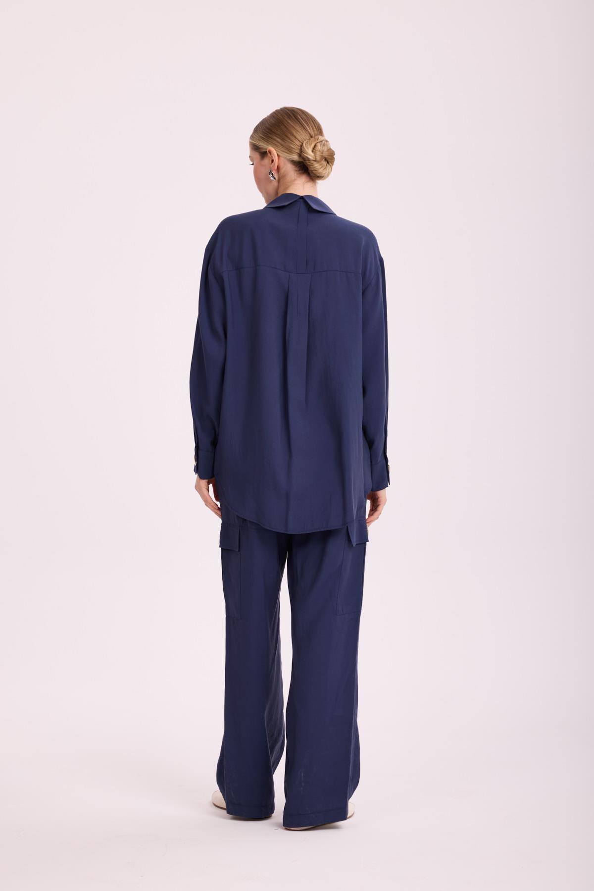 COMFORTABLE STİL TAKIM LACİVERT