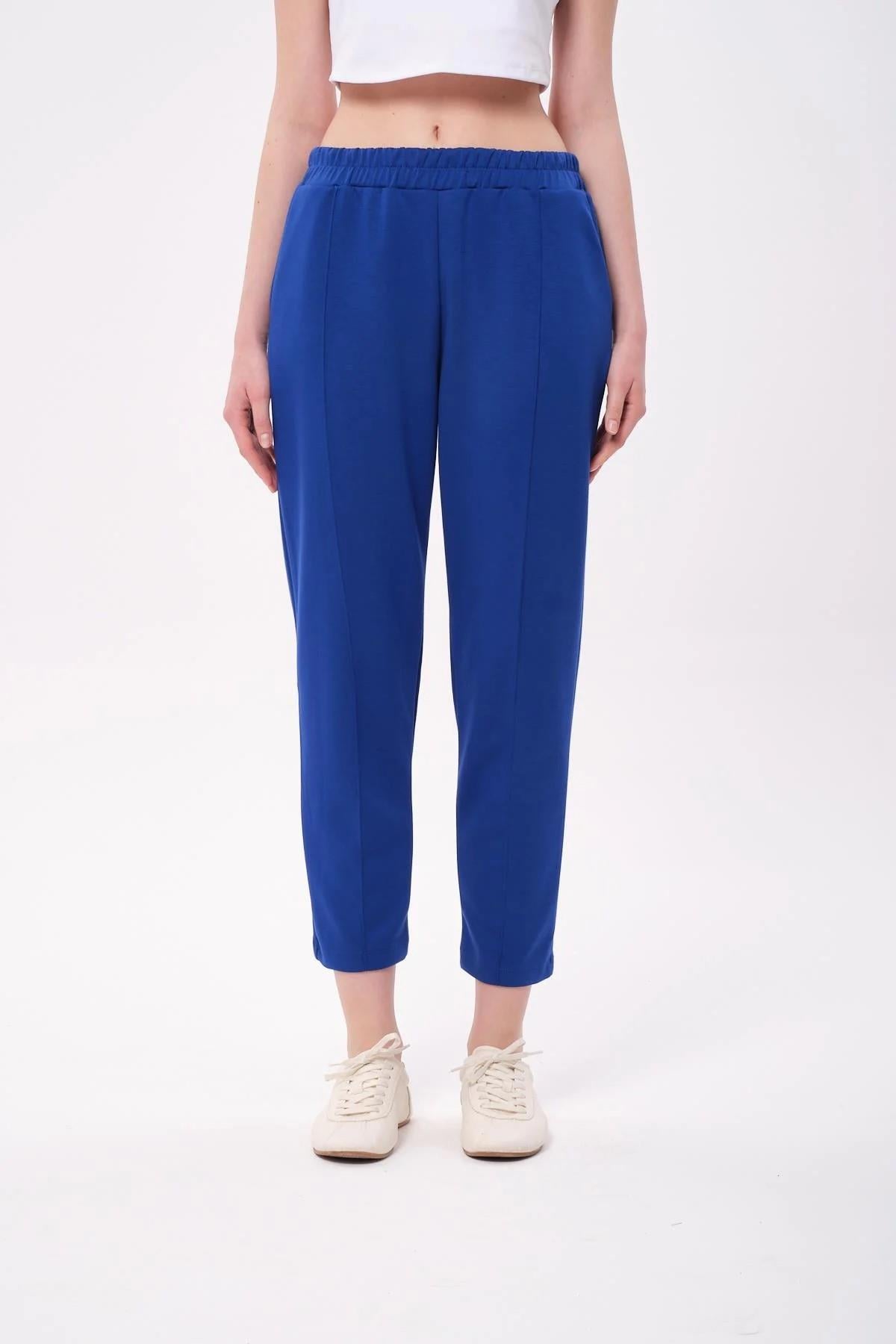 NERVÜRLÜ PANTOLON SAKS