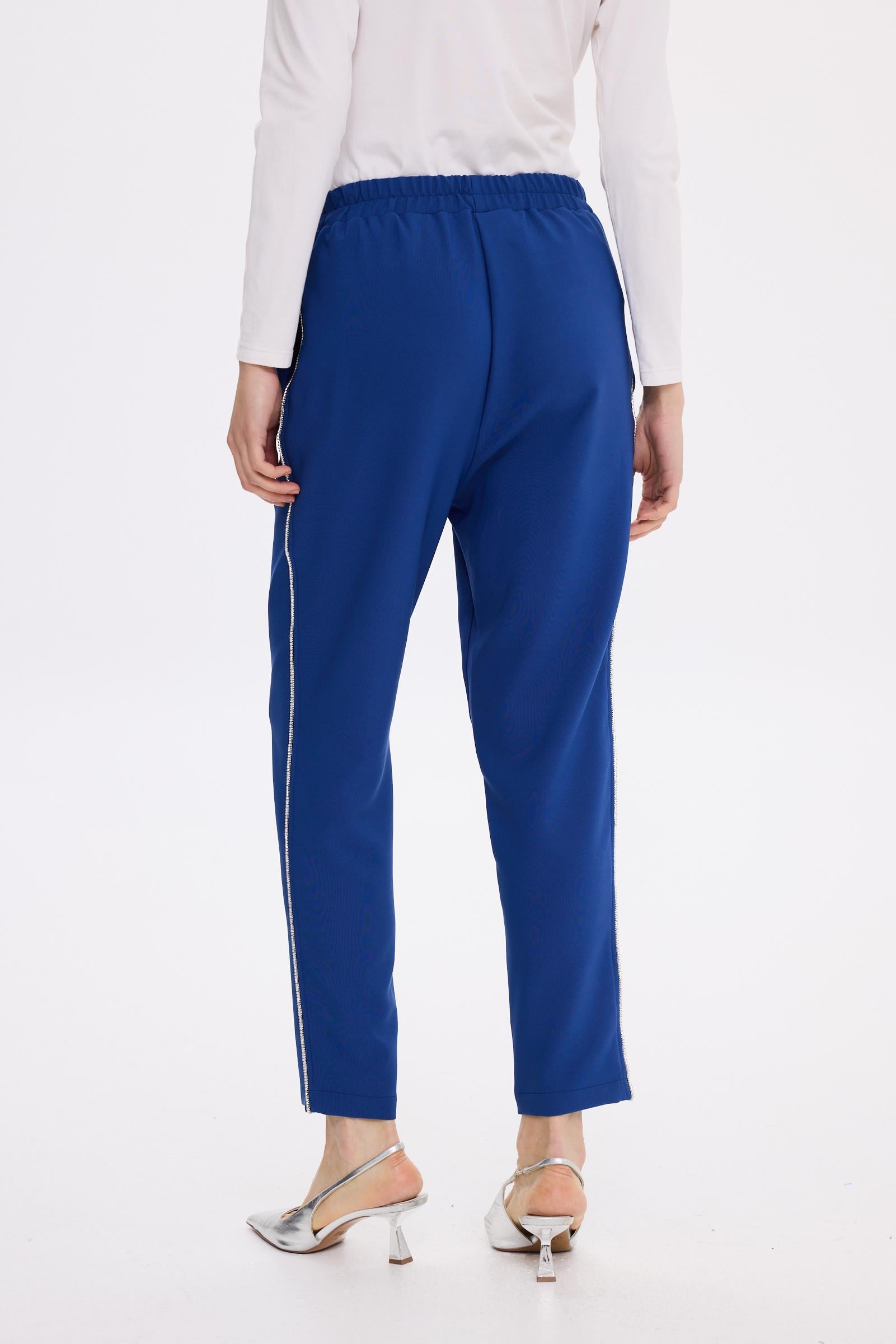 SHİNY COMFORT PANTOLON LACİVERT