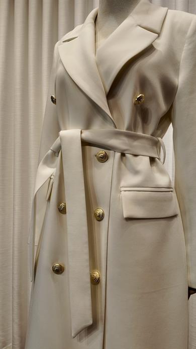 BLAZER TRENÇKOT EKRU