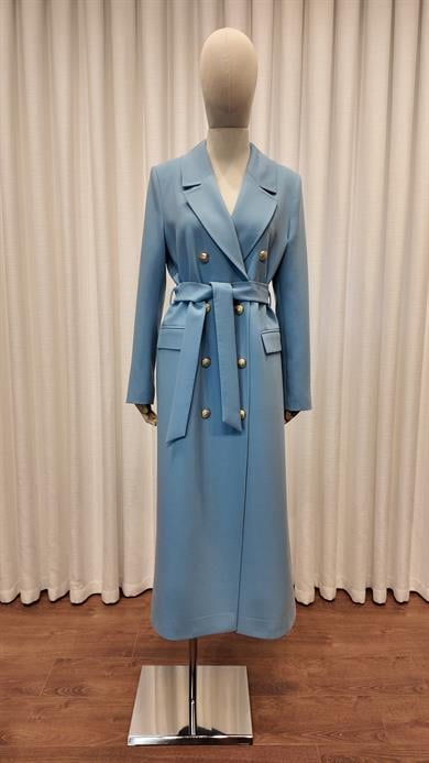 BLAZER TRENÇKOT MAVİ