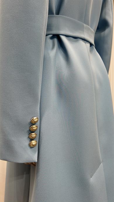 BLAZER TRENÇKOT MAVİ