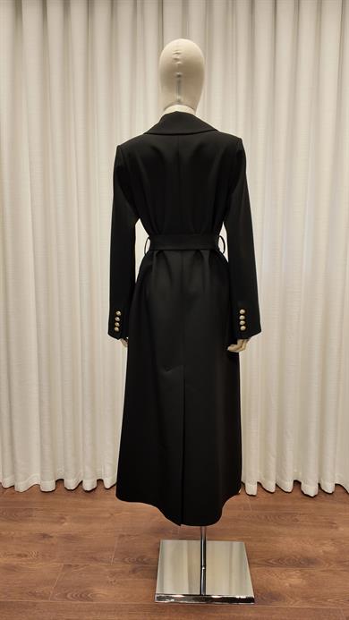 BLAZER TRENÇKOT SİYAH