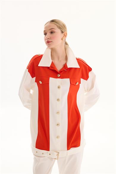 COMFORTABLE TAKIM EKRU/KIRMIZI