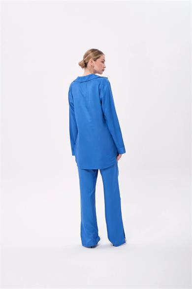 FLOŞ SATEN TAKIM SAKS