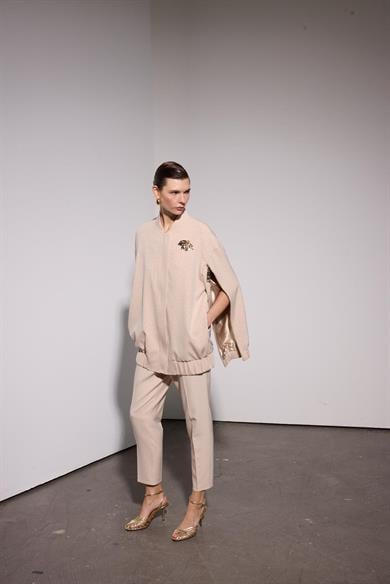 GLOWE BOMBER CEKET PANTOLON TAKIM BEJ