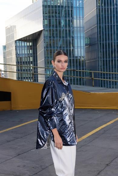 KAPİTONE İNCE KAP LACİVERT