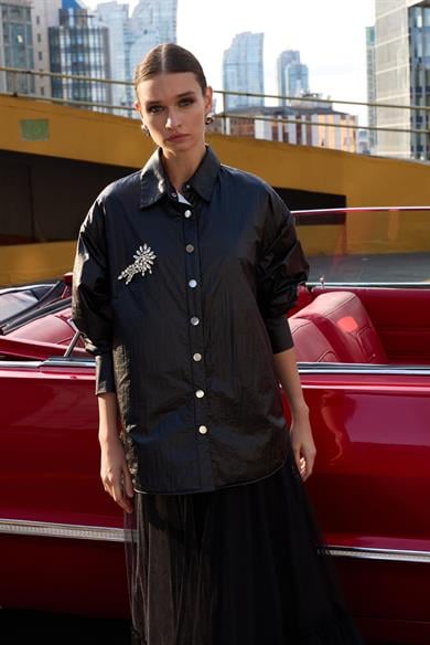 KAPİTONE İNCE KAP SİYAH