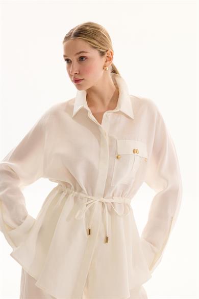 LİNEN KETEN TAKIM EKRU